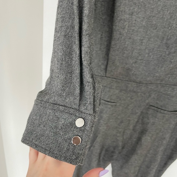 ❌SOLD❌Ba&Sh Chani Utility Long Sleeve Jumpsuit in Anthracite Grey - Picture 13 of 13